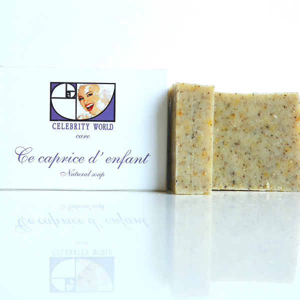 Зелёные листочки натуральное мыло